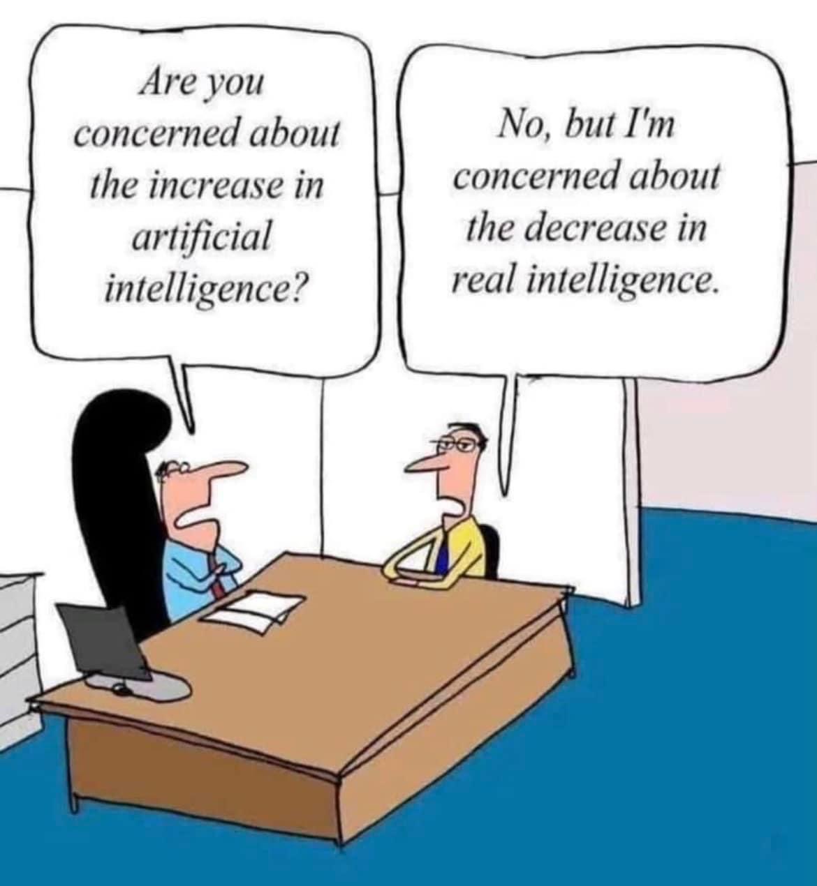 AI concern illustration