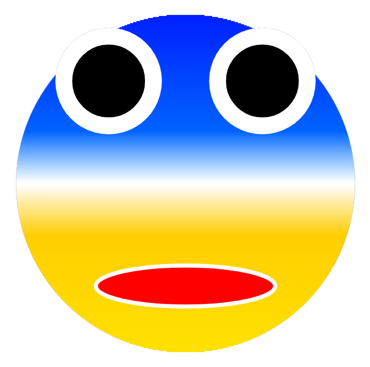 bi-color orb icon