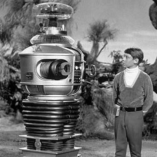 Robot warning Will Robinson — Lost in Space